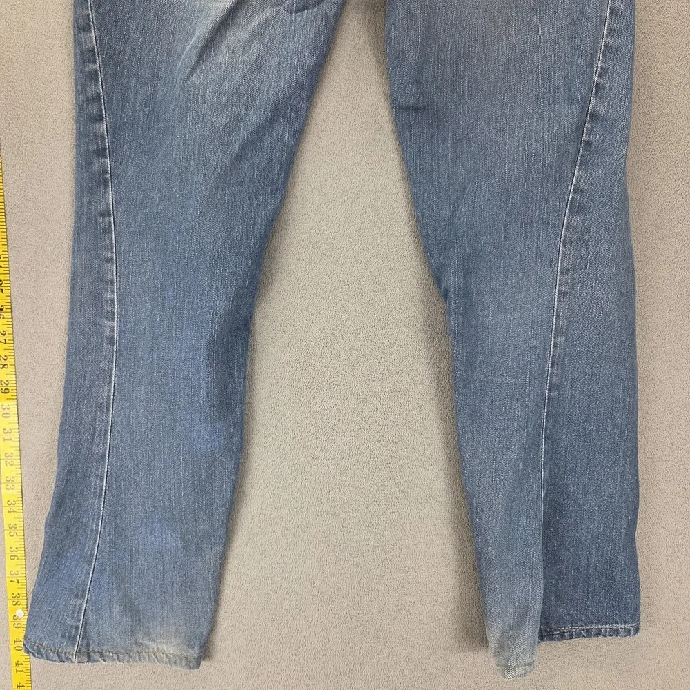 Vintage Levis Engineered Jeans Mens 32x32 Blue Twisted Flap Pockets Medium Wash